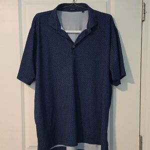 Men's Blue Short Sleeve Shirt